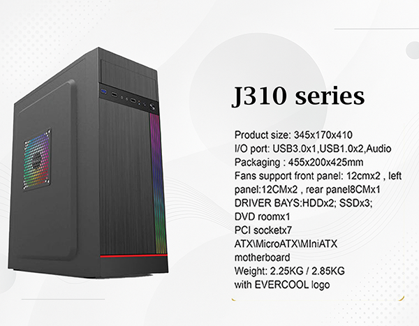 کيس Evercool J-310